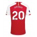 Tanie Strój piłkarski Arsenal Jorginho Frello #20 Koszulka Podstawowej 2023-24 Krótkie Rękawy